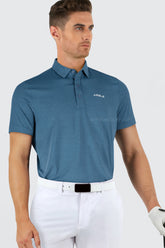 Áo Polo Golf Nam ARISLE A-CLASS FirmStretch Majestic Blue